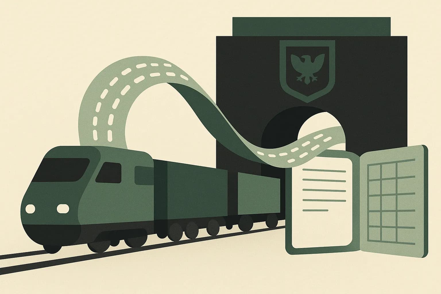 Cover illustration: CBP advance traveler information for rail: NPRM