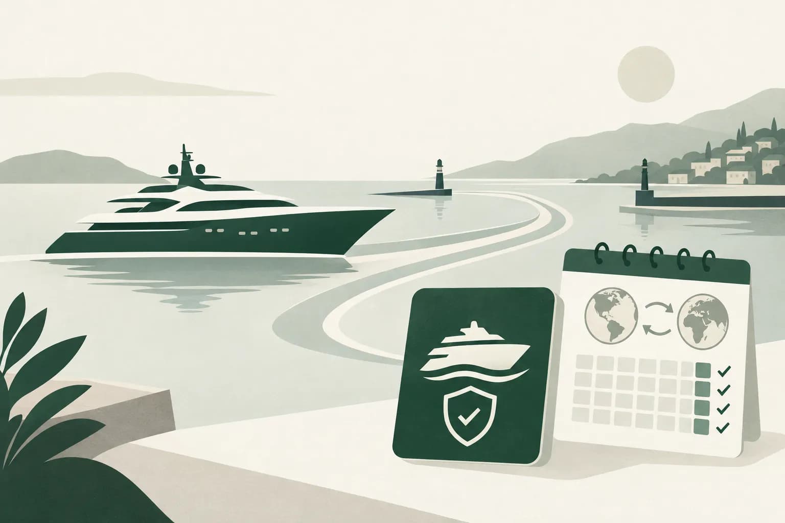 Cover illustration: Malta pleasure vessels: CBP cruising licenses