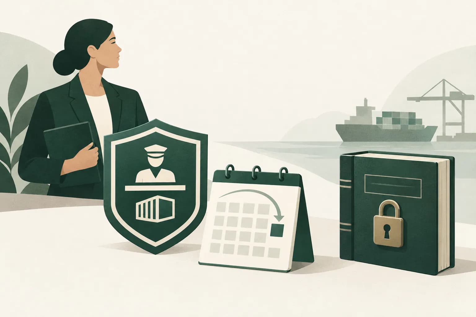 Cover illustration: Broker permit fee 2027 due January 29
