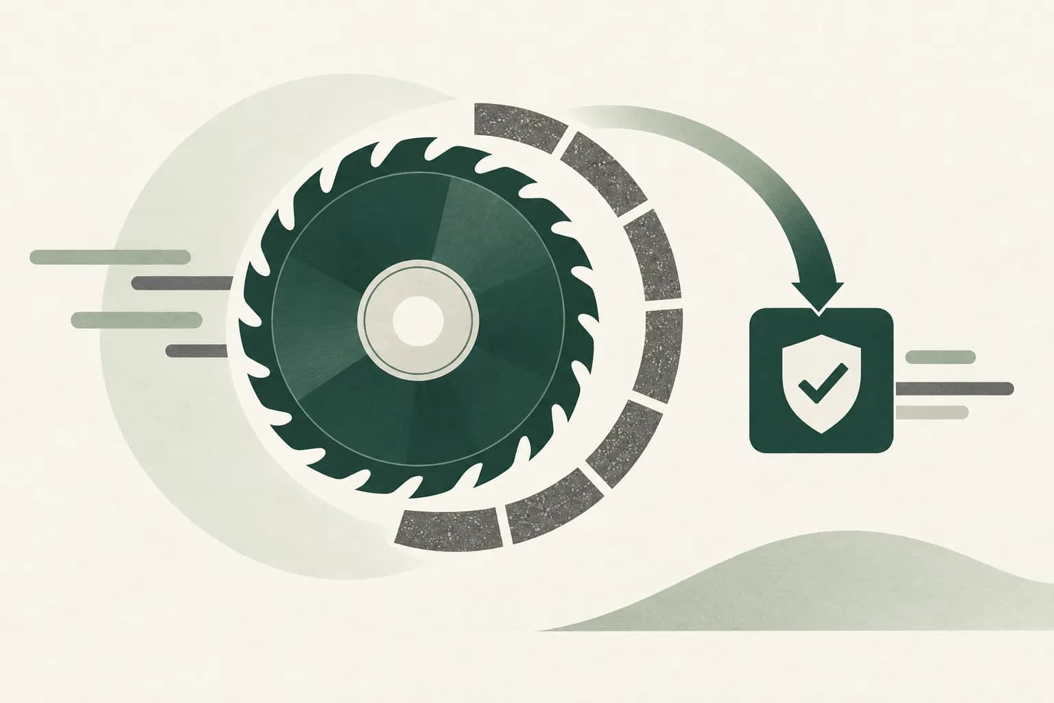 Cover illustration: China diamond sawblades: ITC third sunset affirmative