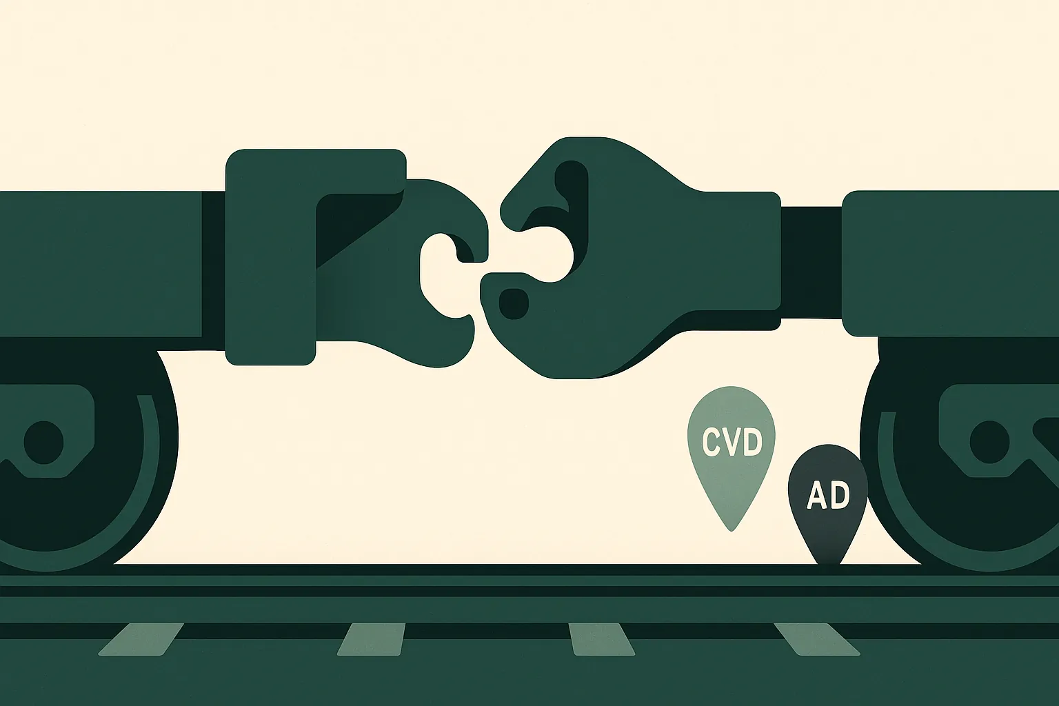 Illustration for: Freight rail couplers from India and Czech Republic: final AD/CVD determinations