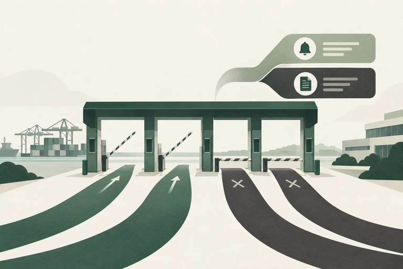 Cover illustration: FTZ Board: four production decisions (Oct 2026)