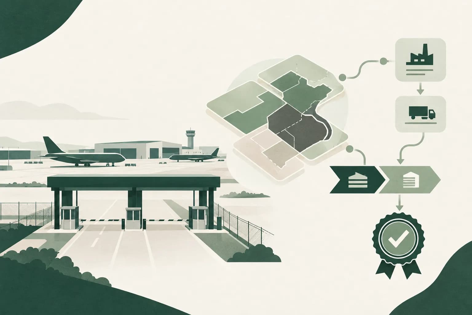 Cover illustration: FTZ: Honeywell Olathe, Lilly subzone, Vulcaflex