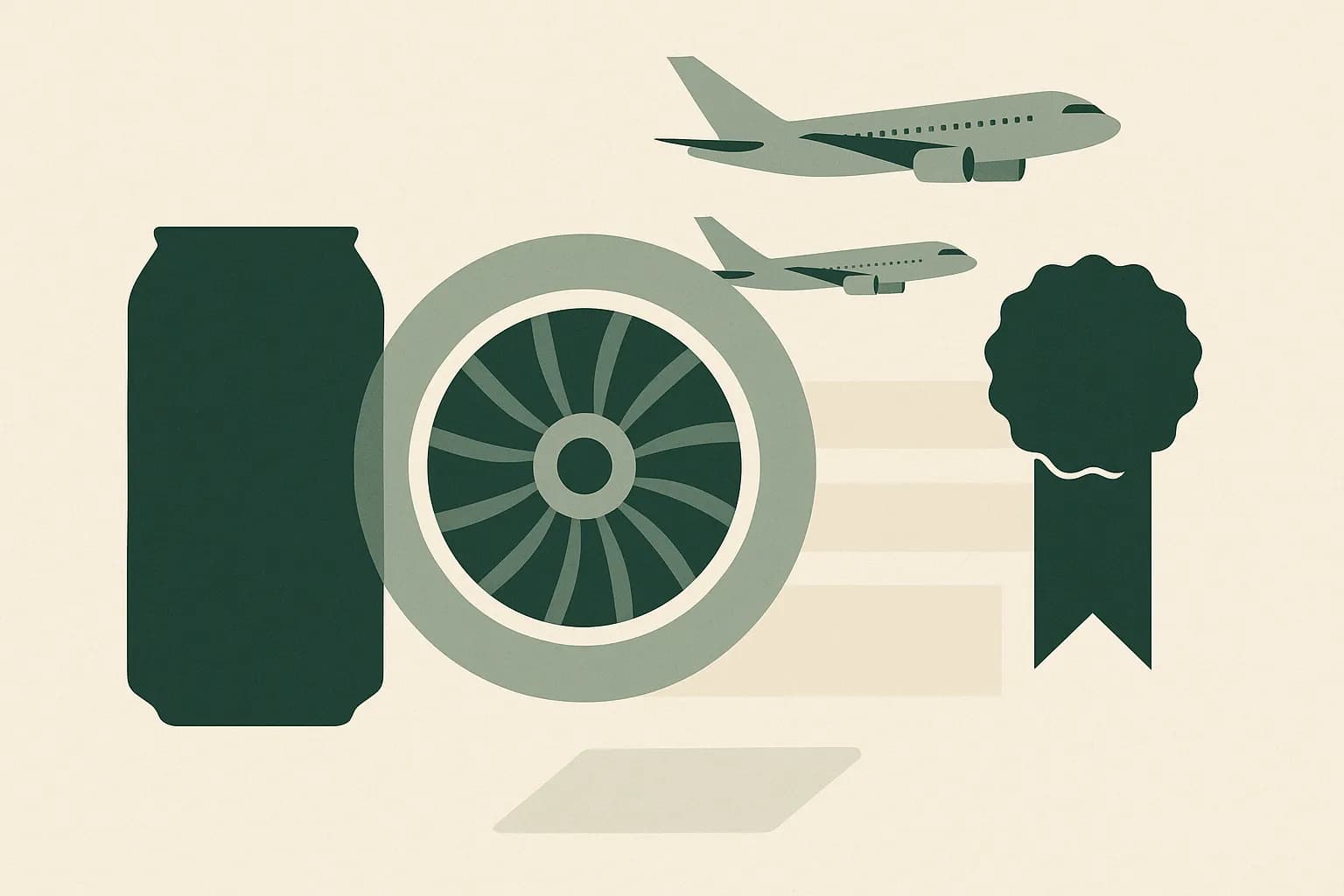 Cover illustration: FTZ notices: Metal Container cans and Pratt & Whitney engines