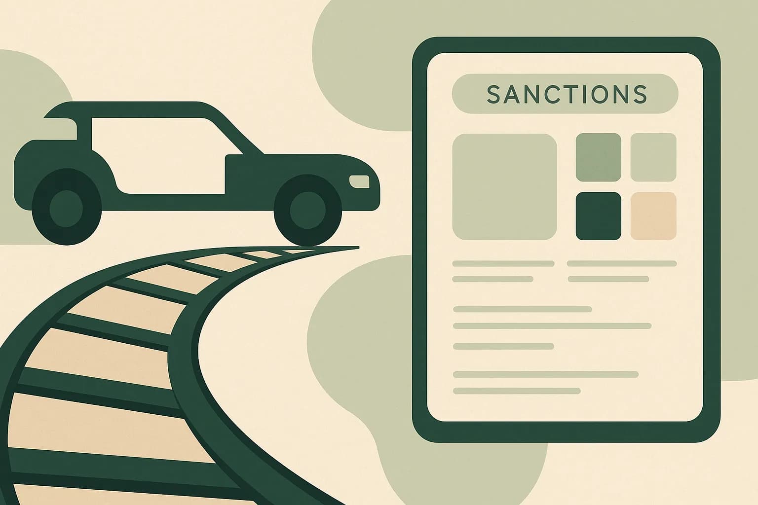 Cover illustration: Iran automotive and rail: OFAC E.O. 13902 sector determination