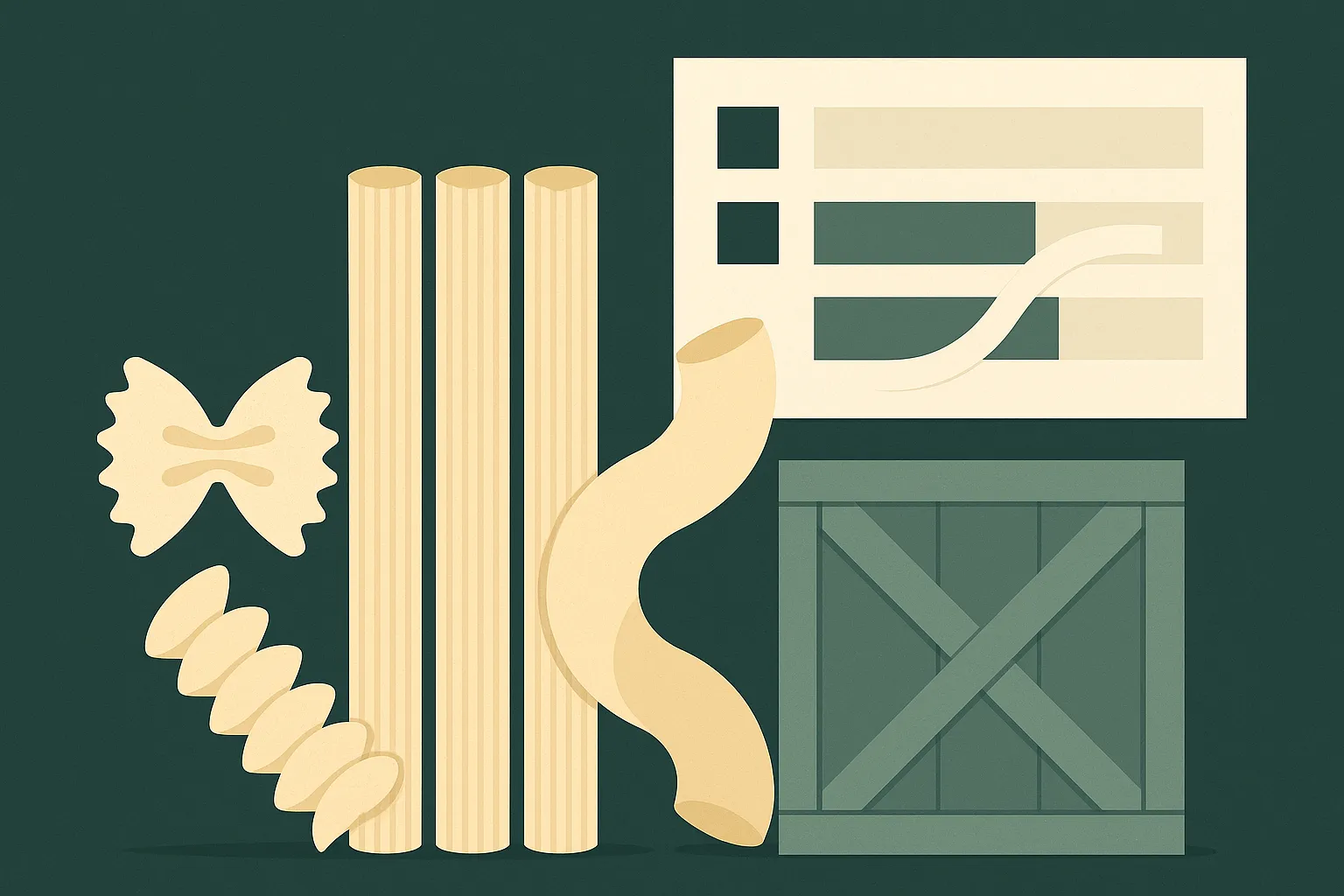 Cover illustration: Italy pasta AD review prelims 2024-2025