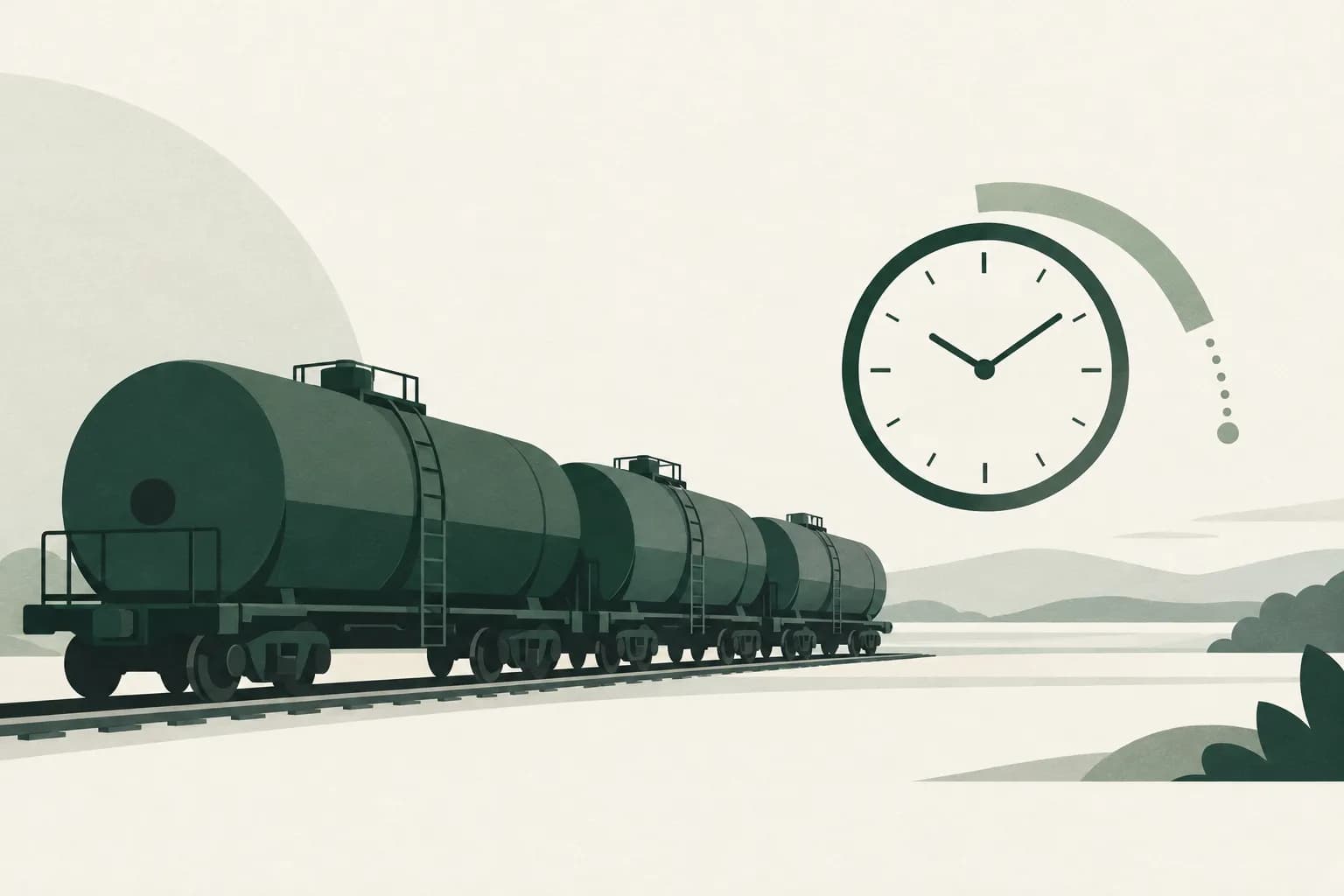 Cover illustration: Mexico tank cars: petition initiation extended