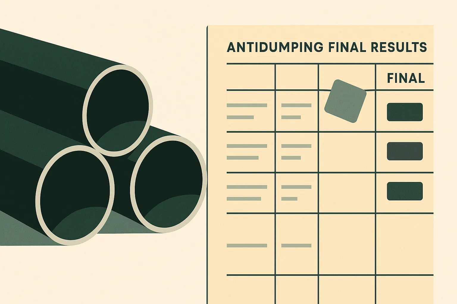 Illustration for: UAE circular welded pipe: final AD admin review results (2023-2024)