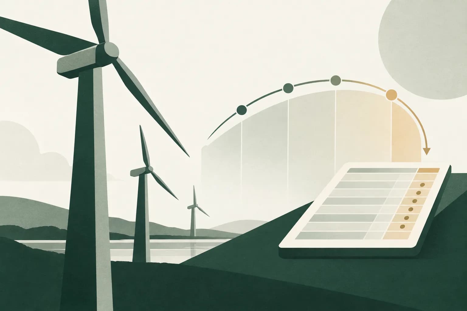 Cover illustration: Malaysia wind towers CVD: first sunset finals